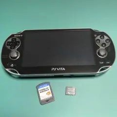 SONY PS Vita PCH-1100本体 メモリーカード8GB＋ソフト付き