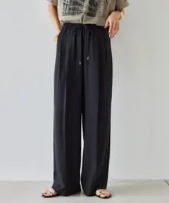 美品　BARNYARDSTORM フィラメントツイルワイドパンツ