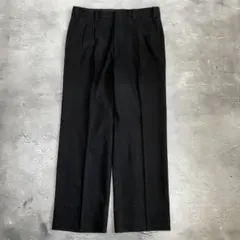 スラックス ワイド ストレート 黒 ノームコアvintage archive