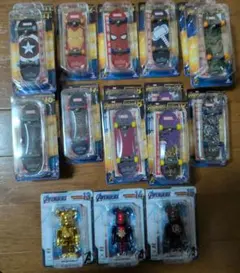 MARVEL ハッピーくじ スケボー賞コンプセット
