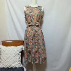 C&S LIBERTYタナローンハンドメイドワンピース 最終価格のサムネイル