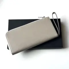 MARGARET HOWELL マーガレットハウエル 長財布 レザー ベージュのサムネイル