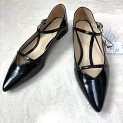 極美品】クラークス ナタリンメイ メリージェーン パンプス 黒 23.5cm
