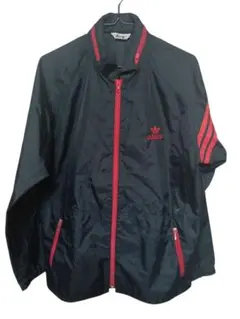 80s adidas ナイロンジャケット 古着　訳あり品