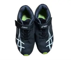 ASICS LAZERBEAM スニーカー ブラック グリーン21.5cm