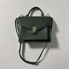 BEAMS HEART ワンハンドル ショルダーバッグ 2WAY グリーン 美品