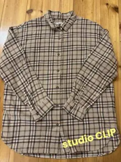 studio CLIP チェック柄シャツ