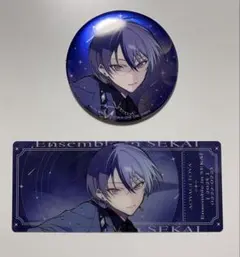 青柳冬弥 コネクトライブ あんスタコラボ 缶バッジ チケット風カード