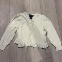 POLO RALPH LAUREN カーディガン ホワイト 3T