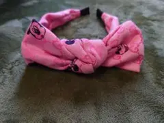 ディズニーヘアバンド ピンク