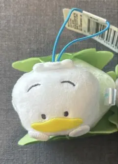 サンリオ　はぴだんぶい かしわもち風マスコット　 あひるのペックル