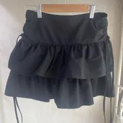jouetie フリルミニスカート ブラック