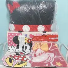 ディズニー ミニーちゃん ミニーマウス クッション ブランケット トートバッグ