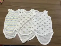 ベビー肌着 タンクトップ 70 3枚セット　西松屋　ユニクロ