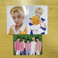 seventeen HARU ジョンハン K-POP トレカ3枚セット