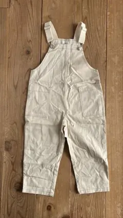 韓国服　オーバーオールサロペット クリーム色 9 110