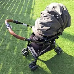 Aprica 折りたたみ式ベビーカー ラクーナビッテクッション オリーブグリーン