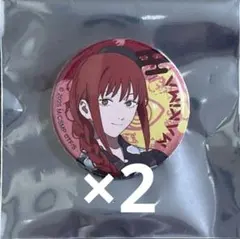 チェンソーマン ルーレット　缶バッジ2つセット OMATSURI マキマ