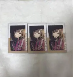 プロセカ プロジェクトセカイ エピカ ニーゴ 東雲絵名 箔押し 3枚セット