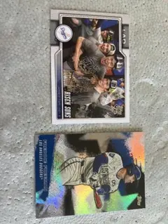 MLB Topps トレーディングカード 2枚セット