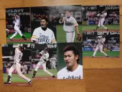月刊ホークス 福岡ソフトバンクホークス 柳田悠岐 生写真 ポストカード 8枚のサムネイル