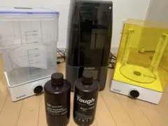 ELEGOO Mars 4 Ultra 3Dプリンターと洗浄・硬化機のセットです
