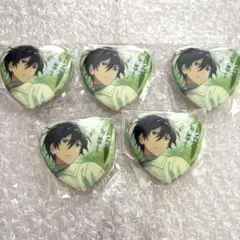 氷鷹北斗 ハート缶バッジ