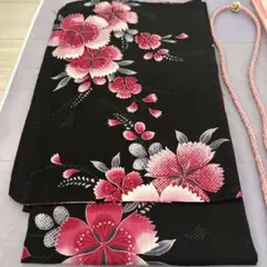 アンティーク 刺繍の名古屋帯 花輪模様 着物 レトロ 大正ロマン - メルカリ
