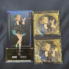 NIKKE Exhibition プレートスタンド アニス 京都缶バッジセット - メルカリ