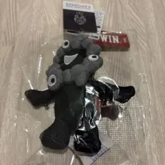 ミャクミャク EDWIN コラボ キーホルダー 黒 デニム ぬいぐるみ