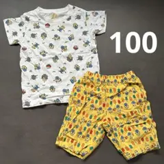 ミニオン柄 Tシャツとショートパンツセットのサムネイル