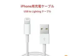 iPhone用充電ケーブル USB to Lightning
