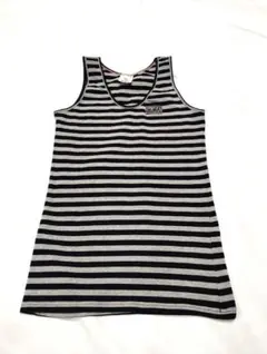 X-girl エックスガール ボーダー タンクトップ ノースリーブ レディースのサムネイル
