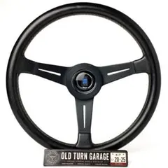 NARDI ナルディ クラシック ブラックスポーク レザーステアリング 36φ