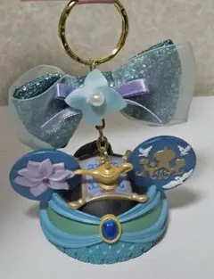 アラジンと魔法のランプ ジャスミン プリンセス イヤーハット型 キーチェーン