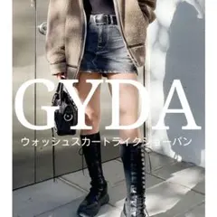 【16日まで値下げ】GYDA『ウォッシュスカートライクショーパン』