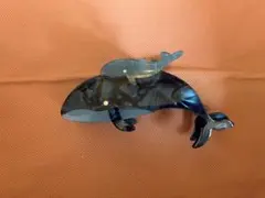 クジラとパンダのバンスクリップ 2点セット