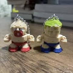 テリーマン＆キン肉マン　ドットフィギュアチャーム 2体セット