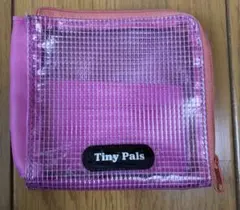 Tiny Pals クリアポーチ ピンクのサムネイル