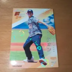 BBM 2025 FUSION コリー・ウォン　300シリ　始球式 フュージョン