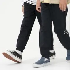 ウルトラストレッチアクティブジョガーパンツ/160cm/新品未開封/ブラック