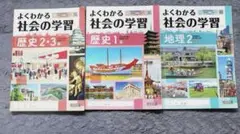 よくわかる社会の学習 地理・歴史 3冊セットのサムネイル