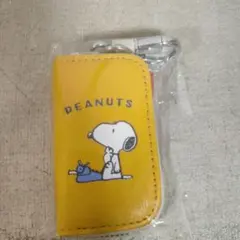 スヌーピー キーケース イエロー