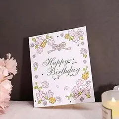 クリスマスカード　 3Dポップアップカードの誕生日カード