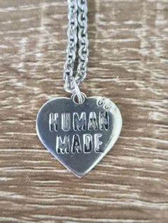 HUMAN MADE ハート型シルバーネックレスのサムネイル