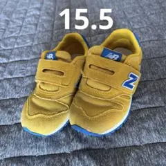 New Balance373 イエロー　15.5cm スニーカー　ニューバランス