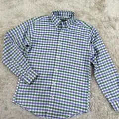 Brooks Brothersギンガムチェックシャツ ボタンダウン ノンアイロン