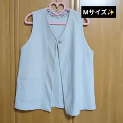 ワコール らくらくパートナー ベスト Mサイズ グレーのサムネイル