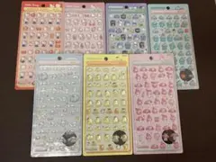 [正規品]新作ボンボンドロップシール:サンリオ7枚セット(おまけ付き)