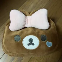 リラックマ フェイスポーチ チャイロイコグマ
